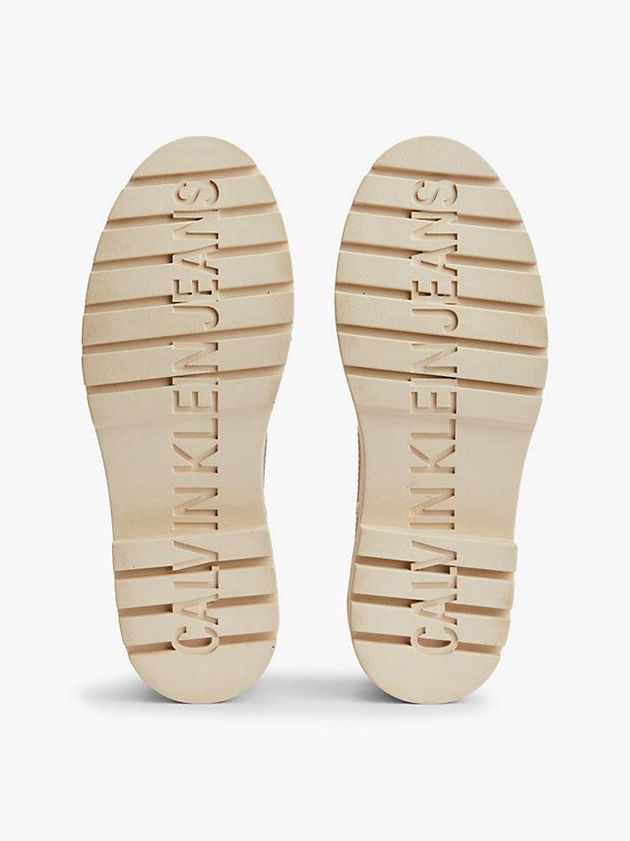 Beige Calvin Klein Chelsea Rain Women Boots | LNPD-84623