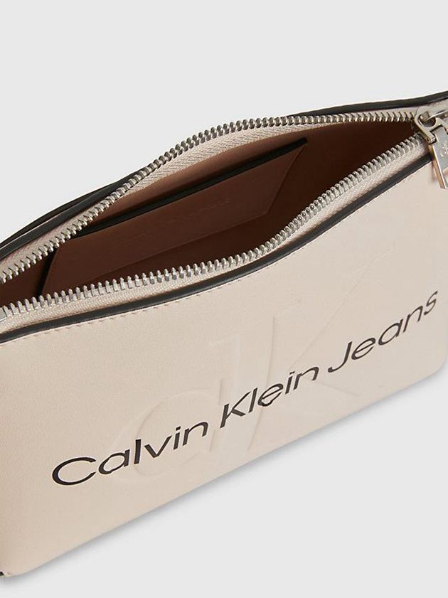 Beige Calvin Klein Crossbody Women Bags | MZWY-26903