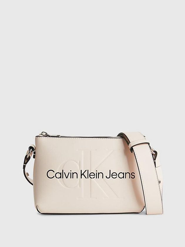 Beige Calvin Klein Crossbody Women Bags | MZWY-26903