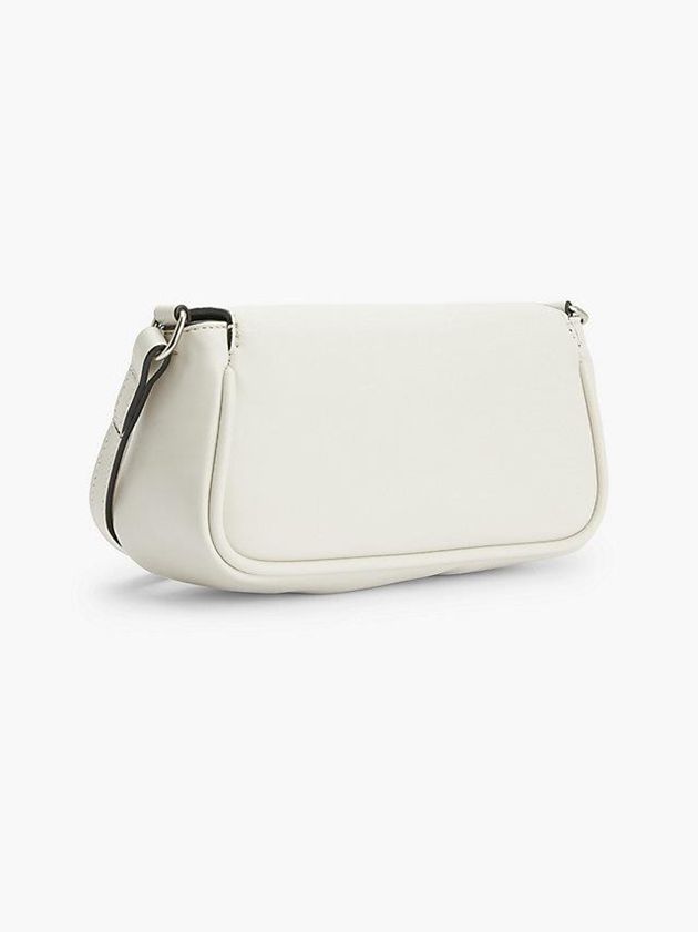 Beige Calvin Klein Logo Crossbody Women Bags | XJQV-43896