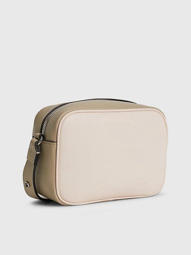 Beige Calvin Klein Recycled Crossbody Women Bags | WSDF-81754