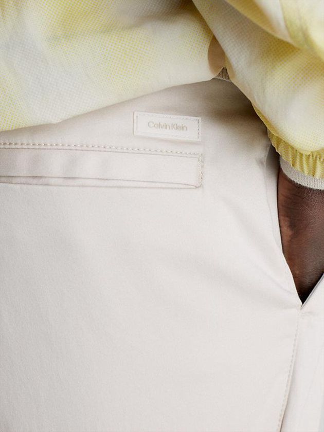Beige Calvin Klein Slim Chino Men Pants | HCOZ-90176