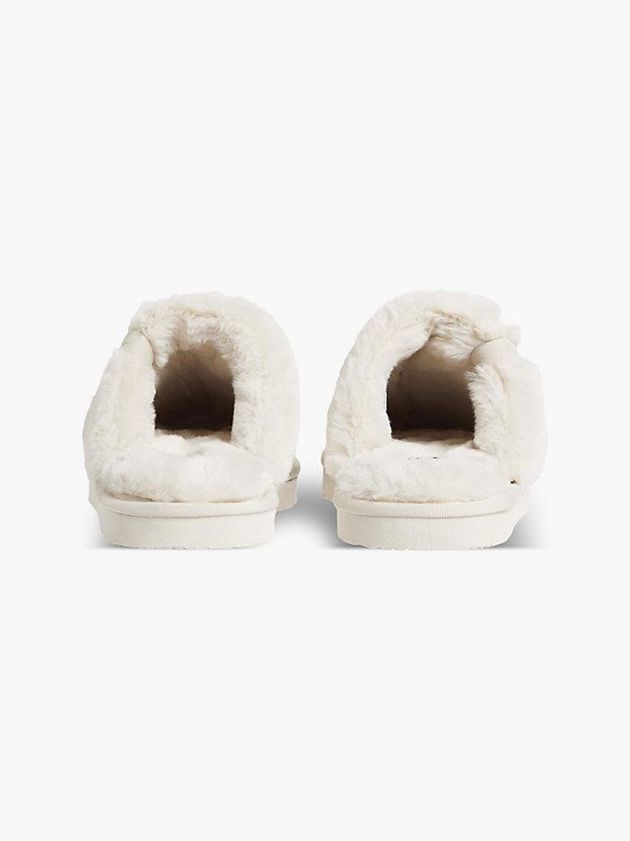 Beige Calvin Klein Slippers Women Slippers | RHSC-70248