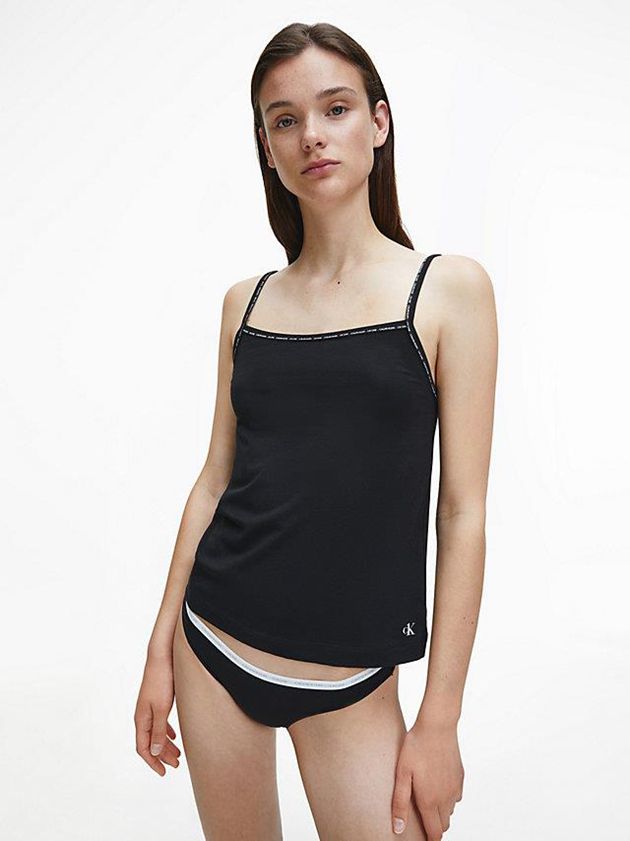 Black Calvin Klein 2 Pack Bikini - CK One Women Briefs | PJEG-37409