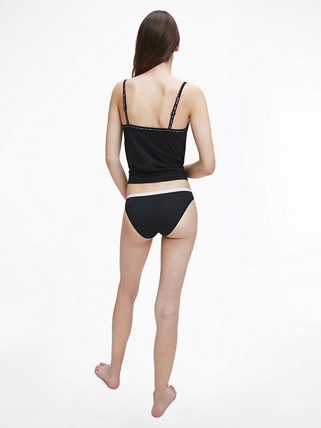 Black Calvin Klein 2 Pack Bikini - CK One Women Briefs | PJEG-37409