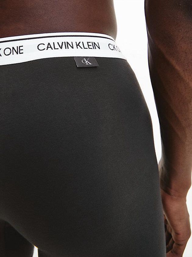 Black Calvin Klein 2 Pack Boxer - CK One Men Briefs | CQSX-57483