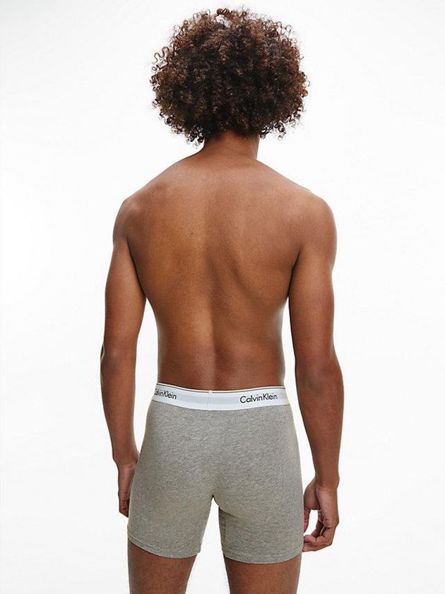 Black Calvin Klein 2 Pack Boxer - Modern Cotton Men Briefs | VCYJ-97348