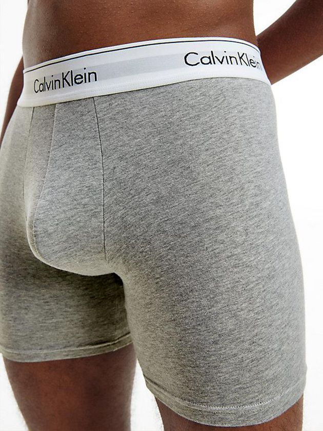 Black Calvin Klein 2 Pack Boxer - Modern Cotton Men Briefs | VCYJ-97348