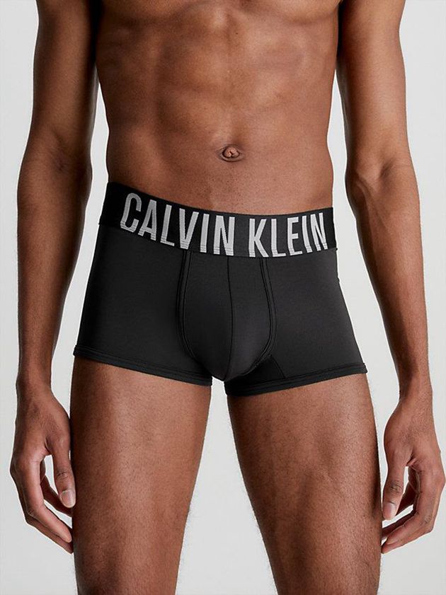 Black Calvin Klein 2 Pack Low Rise - Intense Power Men Briefs | EIPB-78543