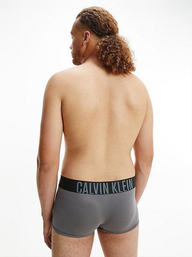 Black Calvin Klein 2 Pack Low Rise - Intense Power Men Briefs | EIPB-78543