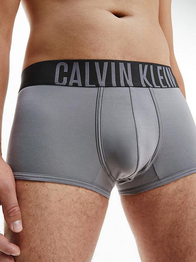 Black Calvin Klein 2 Pack Low Rise - Intense Power Men Briefs | EIPB-78543