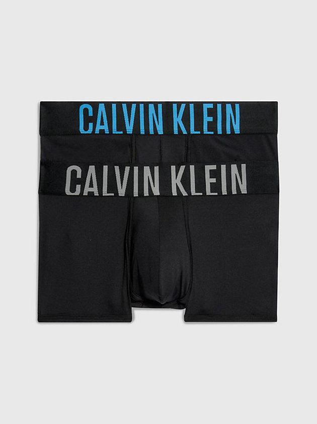 Black Calvin Klein 2 Pack Low Rise - Intense Power Men Briefs | NWOH-73812
