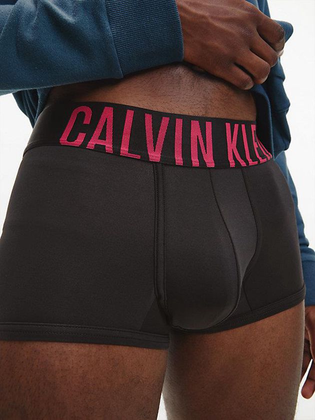 Black Calvin Klein 2 Pack Low Rise - Intense Power Men Briefs | JUKN-86753