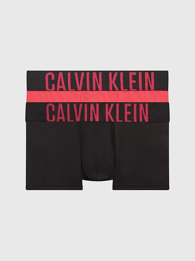 Black Calvin Klein 2 Pack Low Rise - Intense Power Men Briefs | JUKN-86753