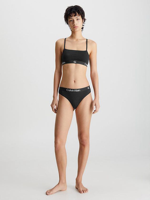 Black Calvin Klein 2 Pack - Ck96 Women Bra | NWDF-76458