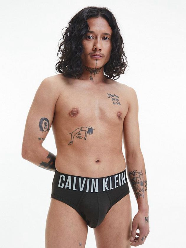 Black Calvin Klein 2 Pack - Intense Power Men Briefs | WQXV-14205