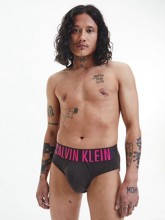 Black Calvin Klein 2 Pack - Intense Power Men Briefs | WQXV-14205