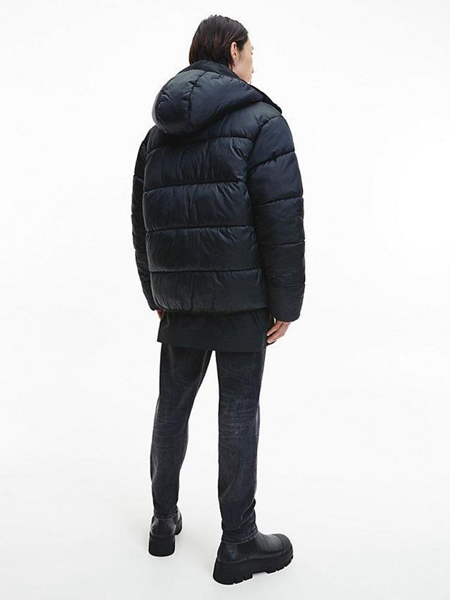 Black Calvin Klein 3-In-1 Parka Men Coat | NGDR-53120