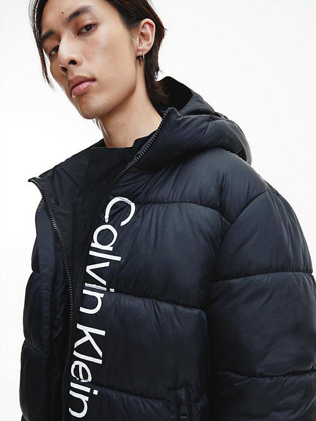 Black Calvin Klein 3-In-1 Parka Men Coat | NGDR-53120