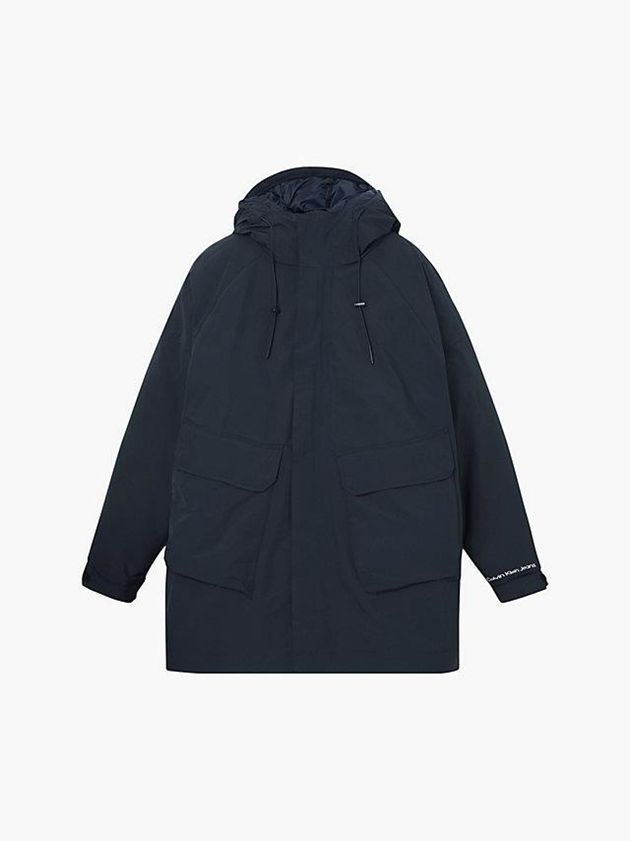 Black Calvin Klein 3-In-1 Parka Men Coat | NGDR-53120