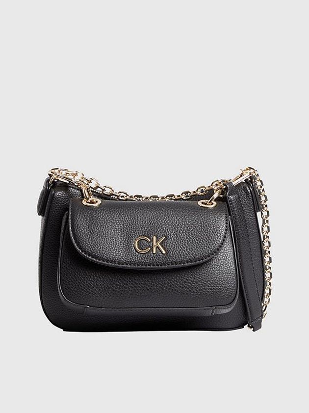 Black Calvin Klein 3-In-1 Recycled Shoulder Women Bags | OXPU-13408