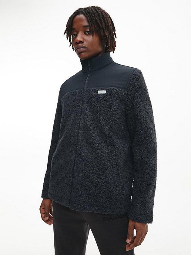 Black Calvin Klein 3 In 1 Men Jacket | LHZJ-56720