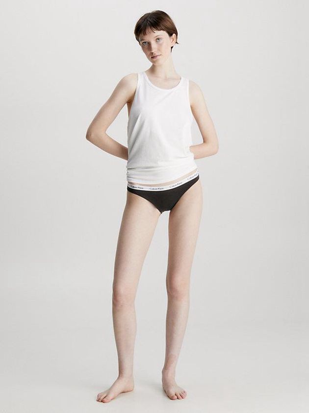 Black Calvin Klein 3 Pack Bikini - Carousel Women Briefs | TMRW-21743