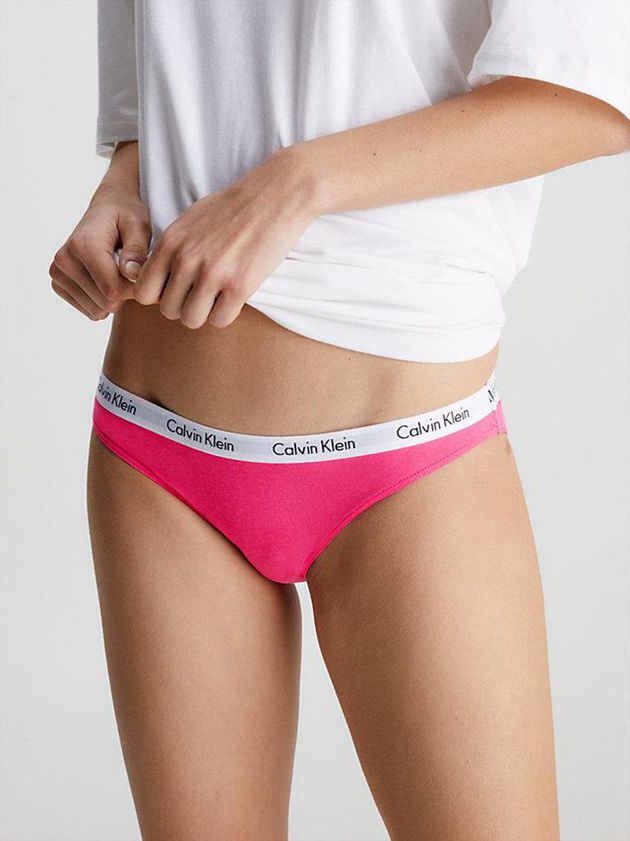 Black Calvin Klein 3 Pack Bikini - Carousel Women Briefs | CZWN-83475