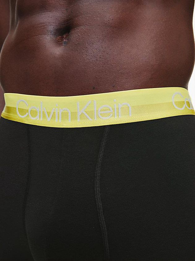 Black Calvin Klein 3 Pack Boxer - Modern Structure Men Briefs | SBRW-20659
