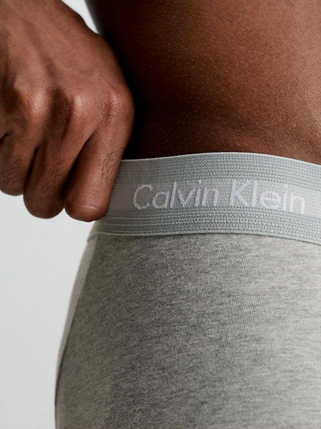 Black Calvin Klein 3 Pack Low Rise - Cotton Stretch Men Briefs | GJXR-29510