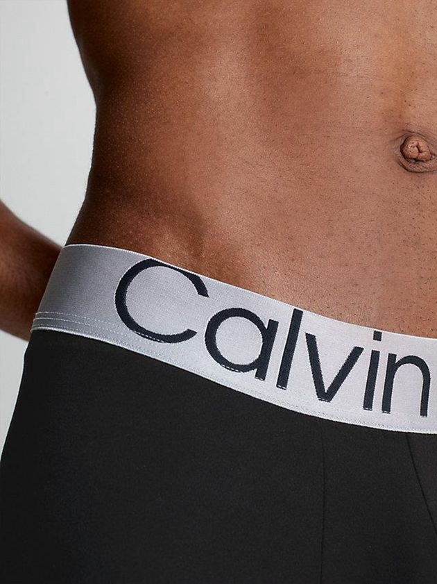 Black Calvin Klein 3 Pack Low Rise - Steel Micro Men Briefs | LHVY-34576