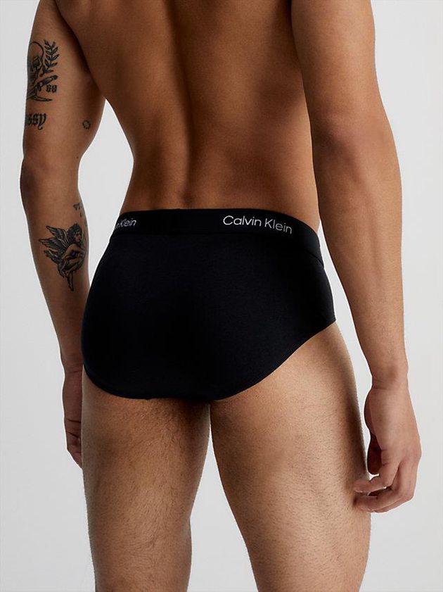 Black Calvin Klein 3 Pack - Ck96 Men Briefs | AQNK-48750