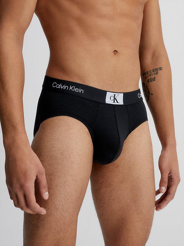 Black Calvin Klein 3 Pack - Ck96 Men Briefs | XRJZ-50718