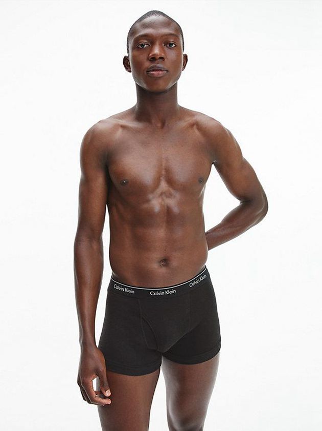 Black Calvin Klein 3 Pack - Cotton Classics Men Briefs | JFHG-53217