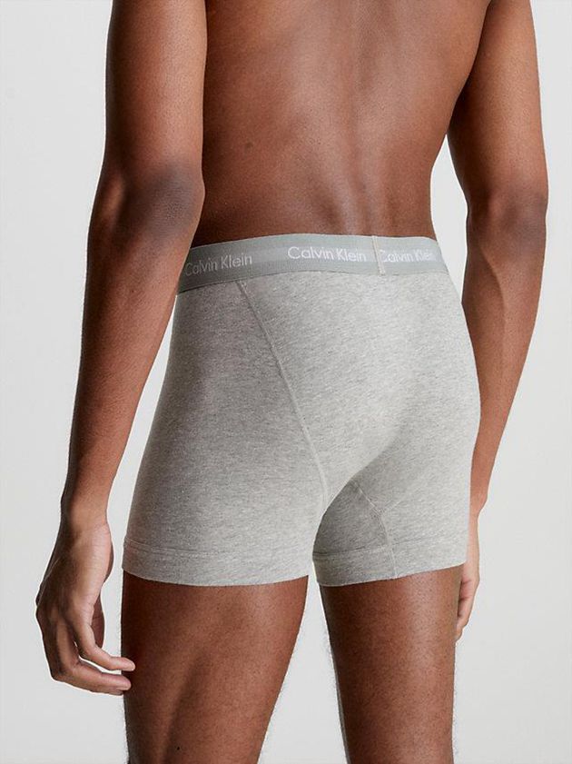Black Calvin Klein 3 Pack - Cotton Stretch Men Briefs | NWXG-96214
