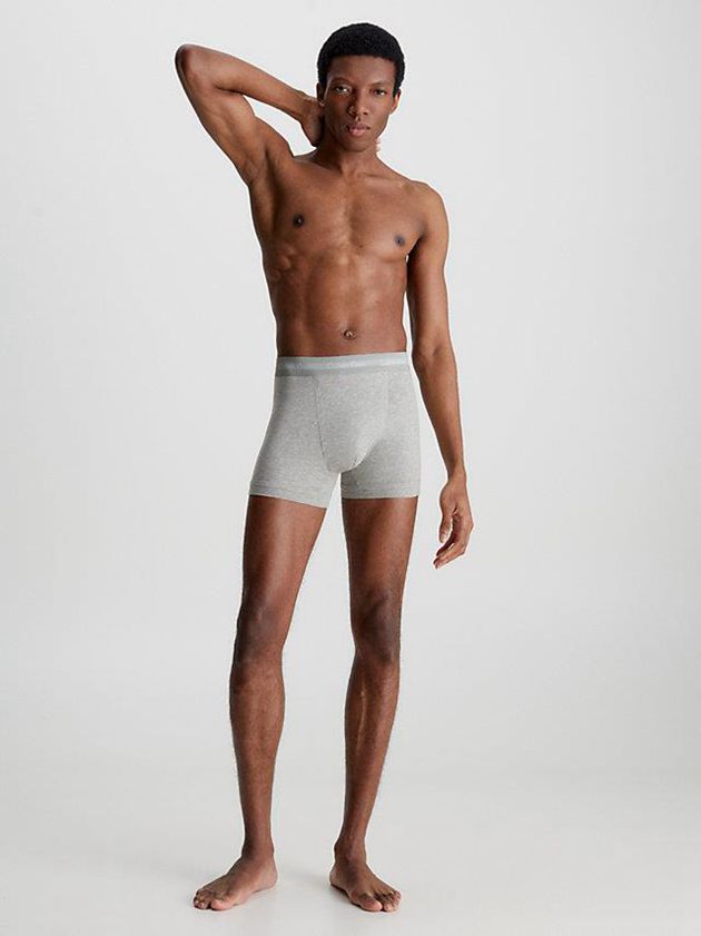 Black Calvin Klein 3 Pack - Cotton Stretch Men Briefs | NWXG-96214