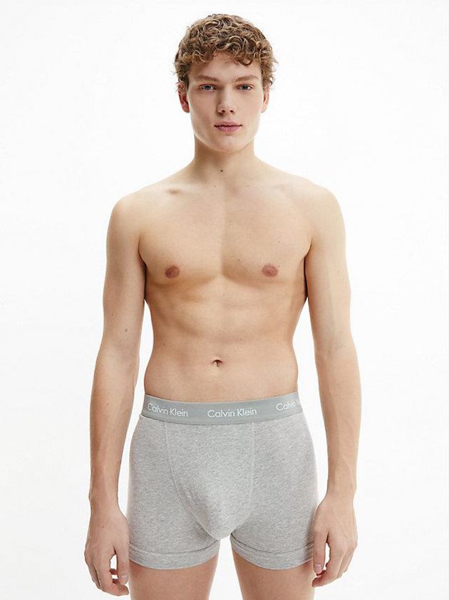 Black Calvin Klein 3 Pack - Cotton Stretch Men Briefs | NWXG-96214