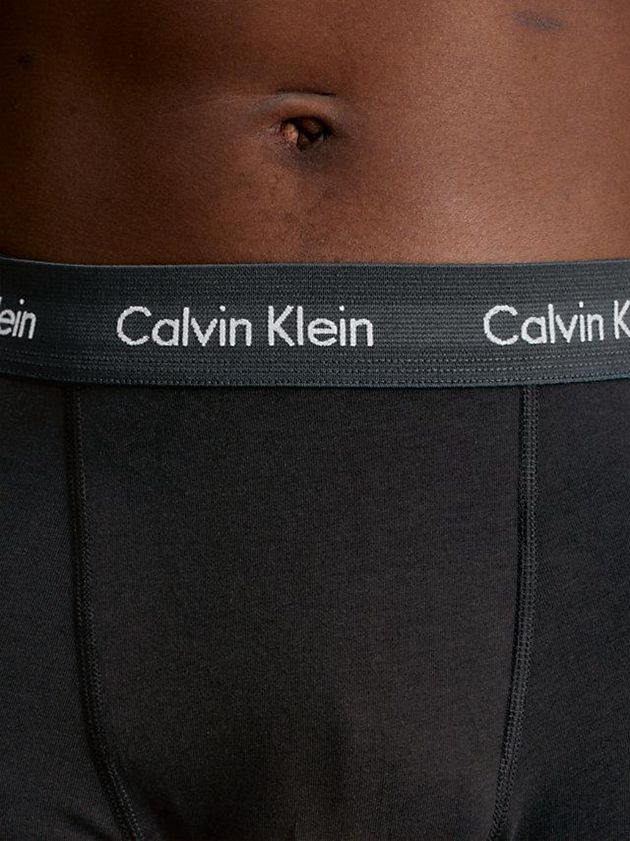 Black Calvin Klein 3 Pack - Cotton Stretch Men Briefs | BTVK-83271