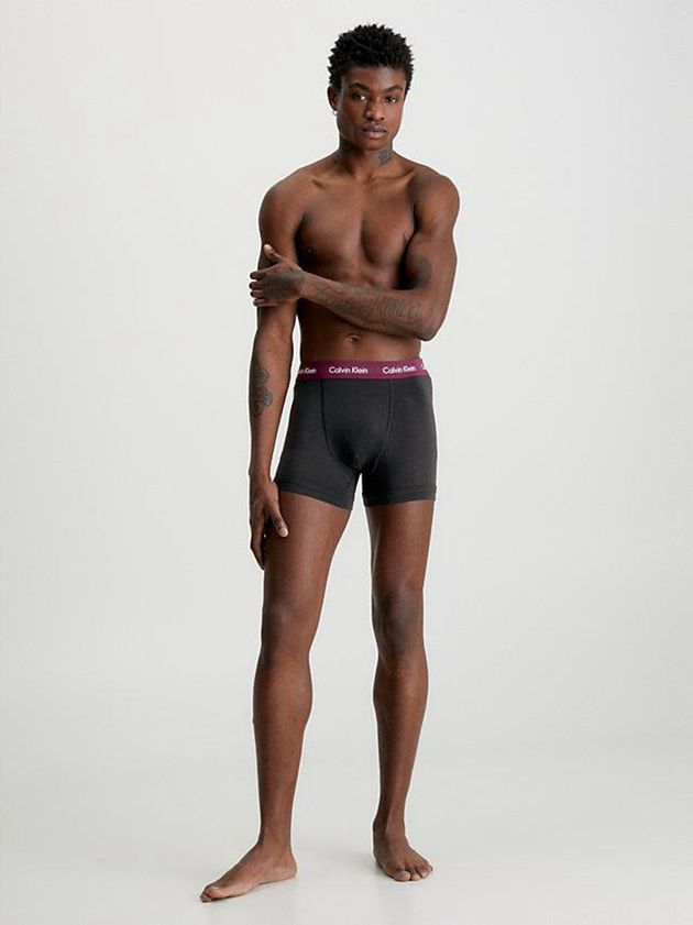 Black Calvin Klein 3 Pack - Cotton Stretch Men Briefs | BTVK-83271