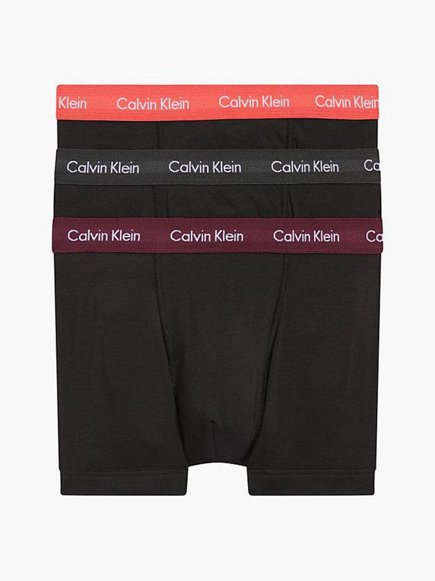 Black Calvin Klein 3 Pack - Cotton Stretch Men Briefs | BTVK-83271