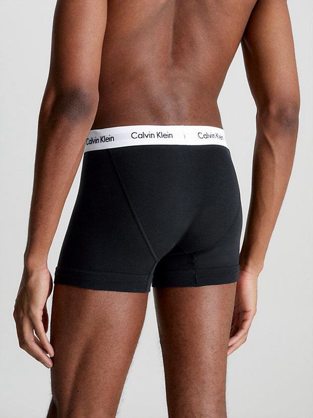 Black Calvin Klein 3 Pack - Cotton Stretch Men Briefs | ZAYV-87401