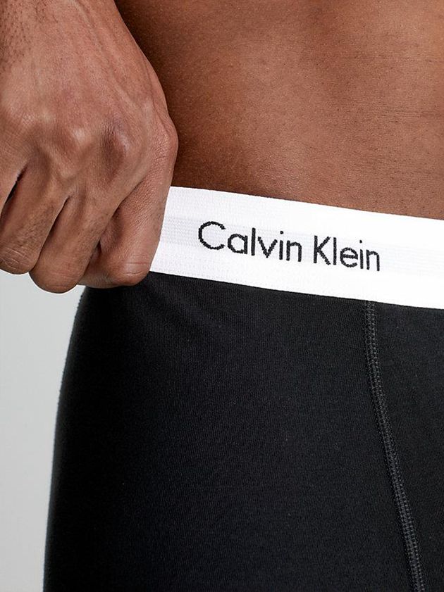 Black Calvin Klein 3 Pack - Cotton Stretch Men Briefs | ZAYV-87401