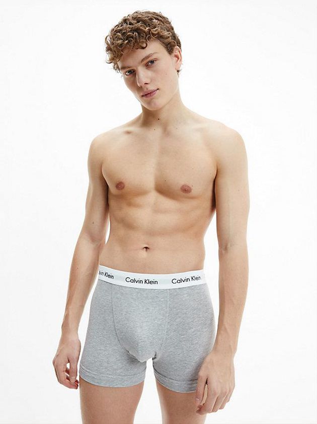 Black Calvin Klein 3 Pack - Cotton Stretch Men Briefs | ZAYV-87401