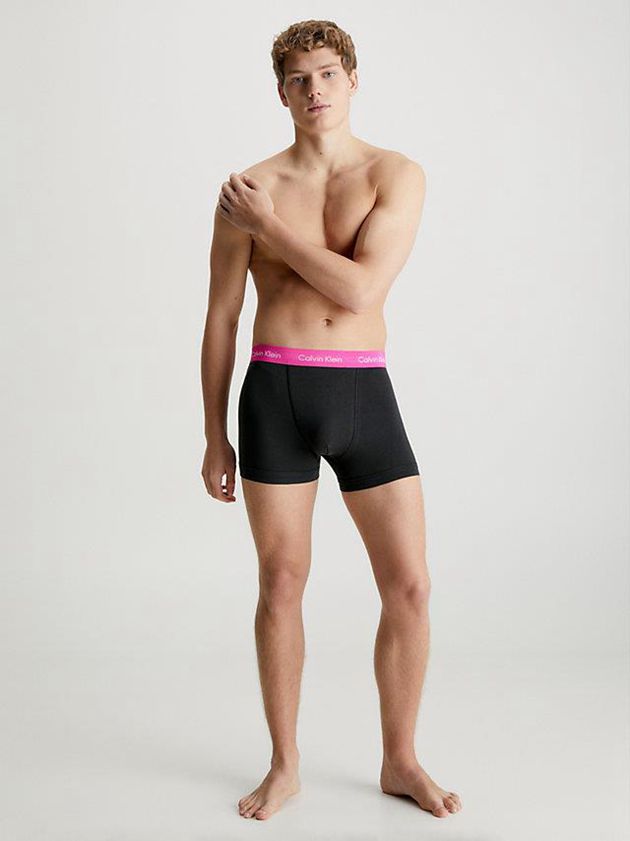 Black Calvin Klein 3 Pack - Cotton Stretch Men Briefs | ZKGR-89567