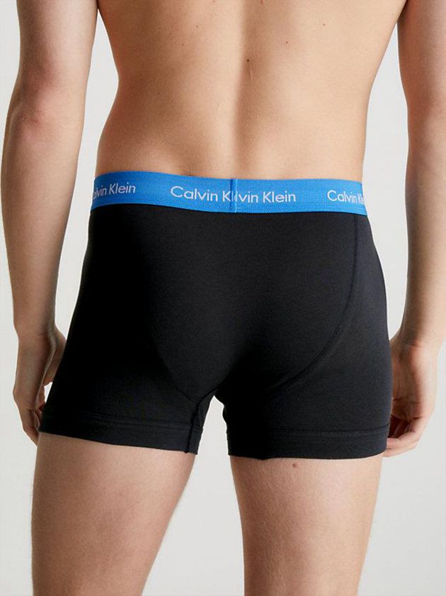 Black Calvin Klein 3 Pack - Cotton Stretch Men Briefs | FHJU-83124
