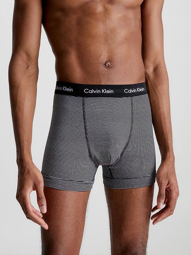 Black Calvin Klein 3 Pack - Cotton Stretch Men Briefs | ILQJ-05791