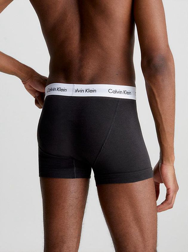Black Calvin Klein 3 Pack - Cotton Stretch Men Briefs | ILQJ-05791