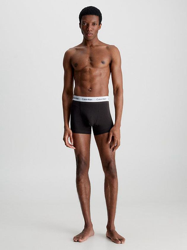 Black Calvin Klein 3 Pack - Cotton Stretch Men Briefs | ILQJ-05791