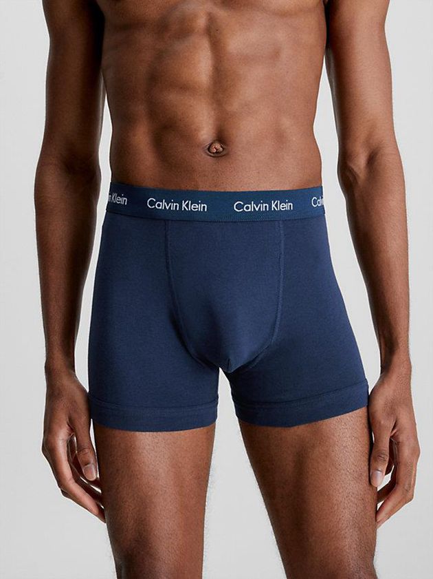 Black Calvin Klein 3 Pack - Cotton Stretch Men Briefs | JABT-10694