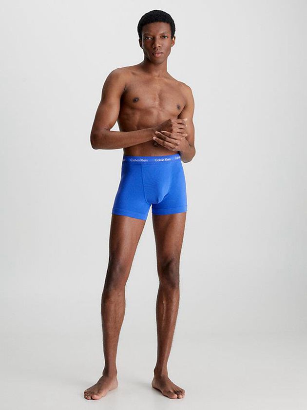 Black Calvin Klein 3 Pack - Cotton Stretch Men Briefs | JABT-10694